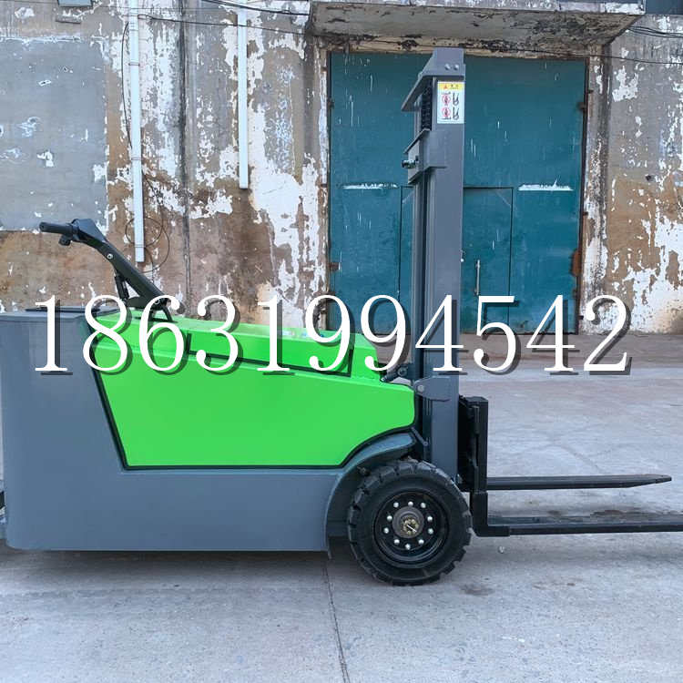 茂县小型电动叉车1吨2吨步行站驾式电瓶堆高充电装卸车液压升降车铲车